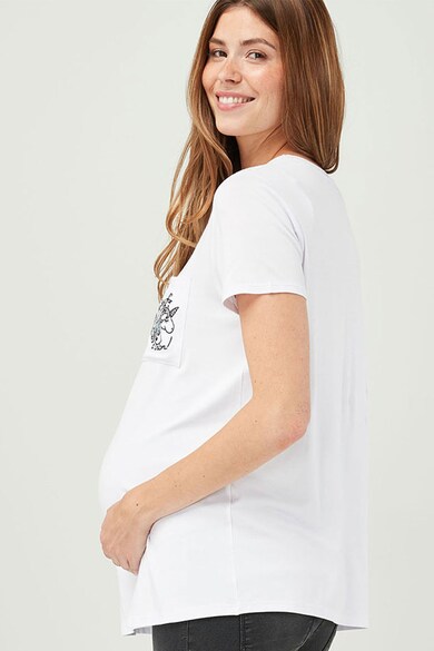 NEXT Tricou cu broderie, pentru gravide Femei