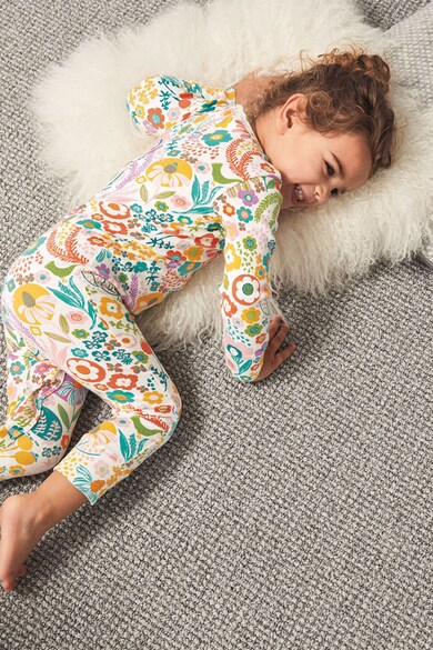NEXT Pijama cu imprimeu floral Fete
