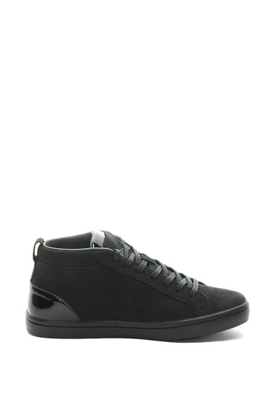 Lacoste Pantofi sport mid-high de piele nabuc cu insertii lacuite Straight Set Femei