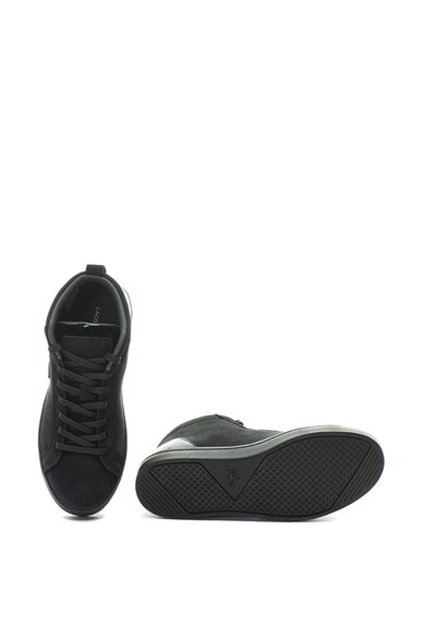 Lacoste Pantofi sport mid-high de piele nabuc cu insertii lacuite Straight Set Femei