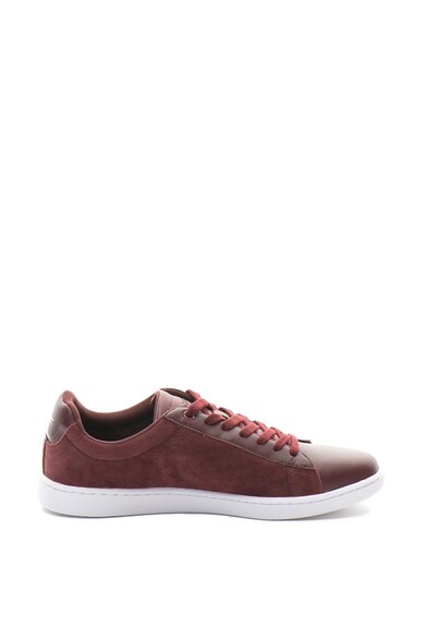 Lacoste Pantofi sport de piele si catifea Carnaby Evo 2 Femei