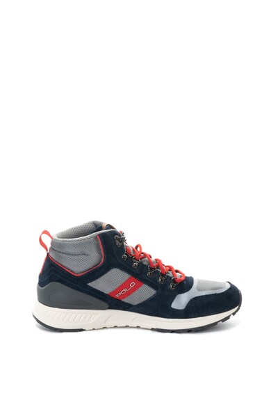 Polo Ralph Lauren Train magas szárú sneakers cipő nyersbőr szegélyekkel férfi