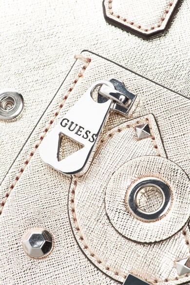 GUESS Geanta tote de piele ecologica cu aspect metalizat Femei