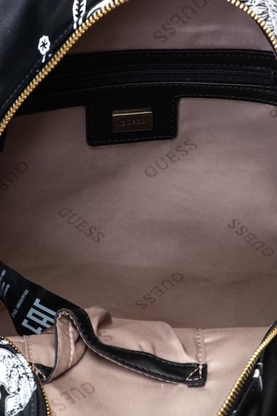 GUESS Rucsac de piele ecologica cu model floral Femei