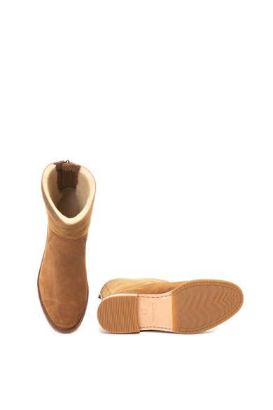 Clarks Ghete de piele cu captuseala de blana Shearling Clarkdale Axel Femei