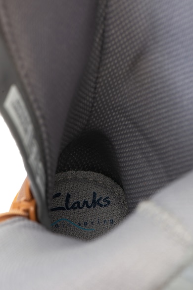 Clarks Cizme medii de piele cu calapod lat Comet Rock Fete