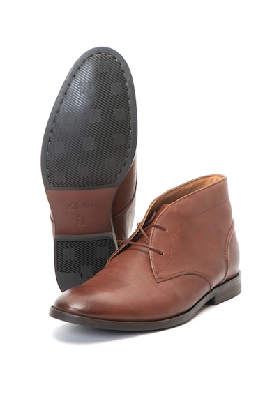 Clarks Glide bőr chukka cipő férfi