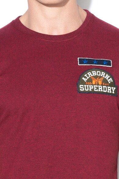 SUPERDRY Тениска с декоративни апликации Мъже