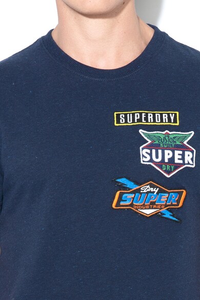 SUPERDRY Tricou cu aplicatii decorative Barbati