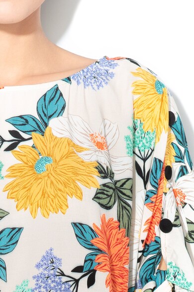 Esprit Bluza din material vaporos, cu model floral Femei