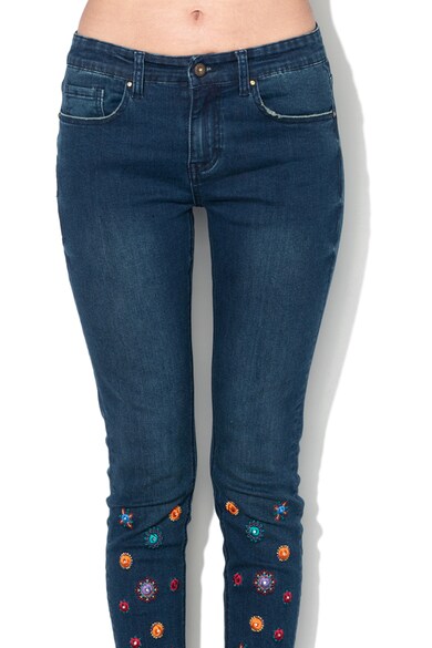 DESIGUAL Blugi skinny Karlin Femei