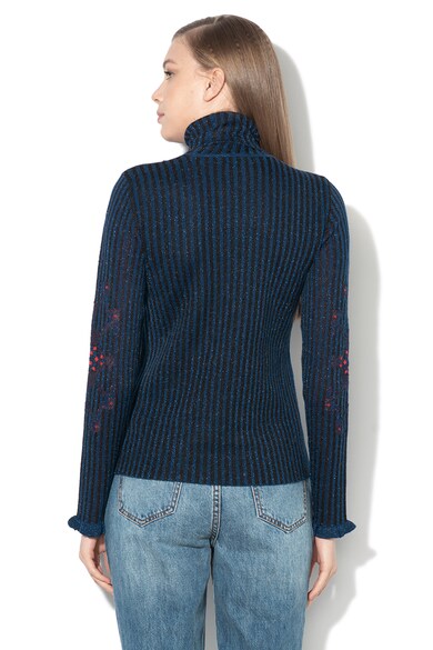 DESIGUAL Пуловер Malena с брокат и декоративни камъни Жени