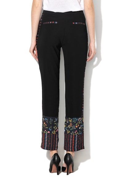 DESIGUAL Pantaloni cu croiala dreapta si model floral Caper Femei