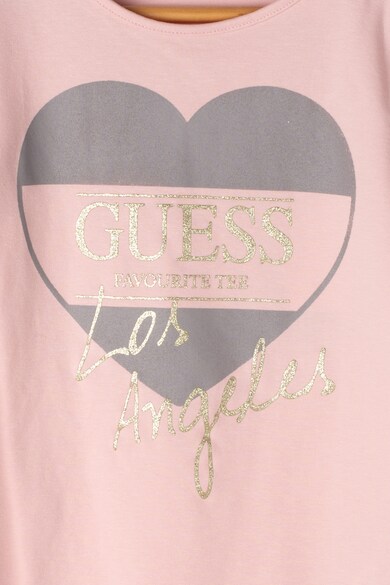 GUESS JEANS Bluza cu imprimeu logo 6 Fete