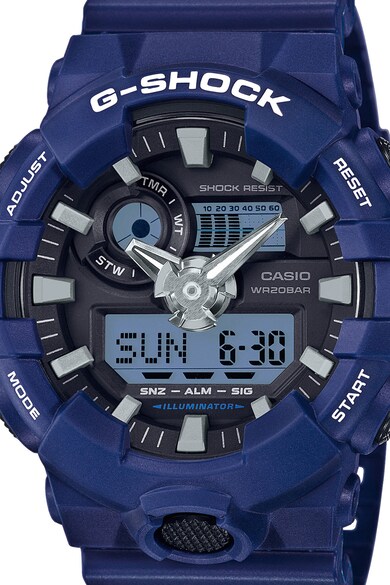 Casio Ceas analog digital, rezistent la socuri cu functii multiple Barbati