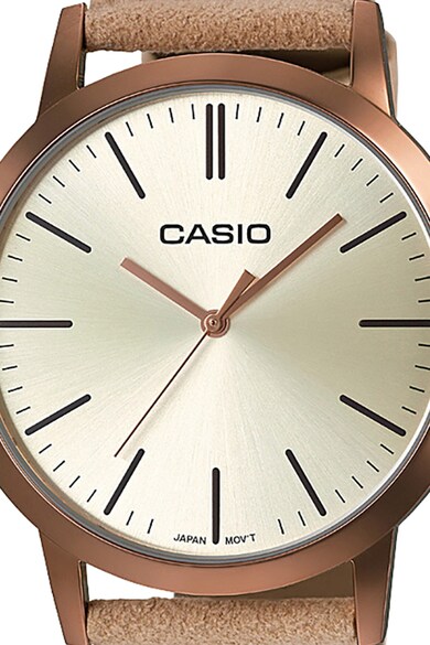 Casio Часовник с велурена каишка Жени