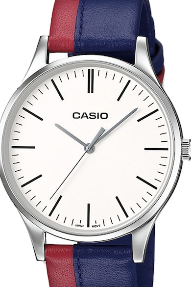 Casio Ceas cronograf cu o curea de piele Barbati