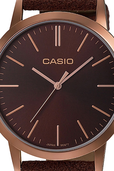 Casio Ceas cu o curea de piele intoarsa Femei