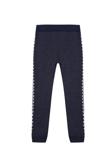 3 pommes Pantaloni jogger cu insertii de lurex Fete