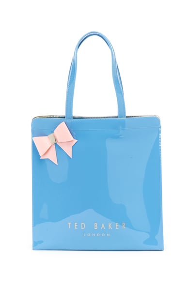 Ted Baker Renacon fényes megjelenésű tote táska dekoratív masnival női