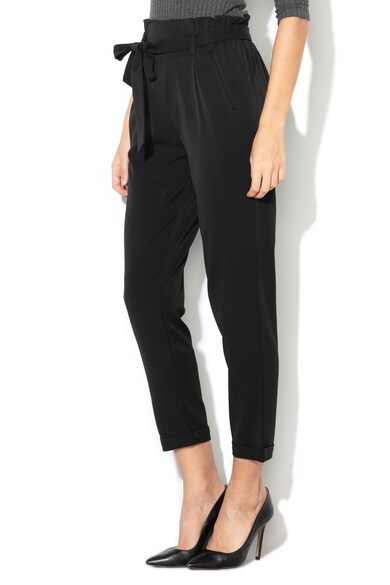 Tally Weijl Pantaloni crop cu croiala conica si cu cordon Femei