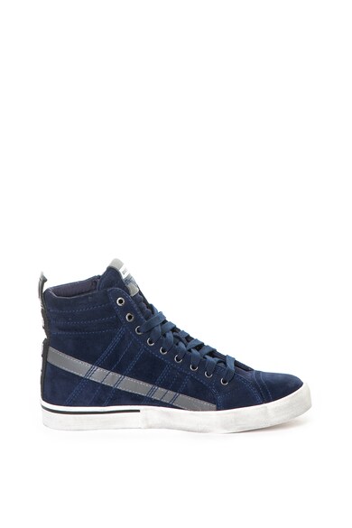 Diesel Pantofi sport mid-high de piele intoarsa Barbati