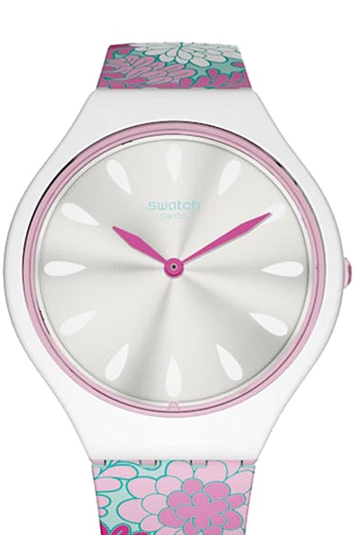 Swatch Ceas cu o curea cu imprimeu floral Femei