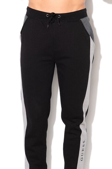 GUESS Pantaloni jogger de casa, cu snur pentru ajustare Barbati