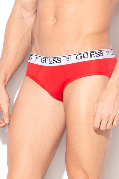 GUESS Set de chiloti cu banda elastica in talie - 3 perechi Barbati