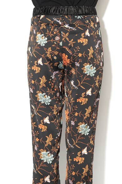 Silvian Heach Collection Pantaloni conici cu imprimeu floral Agullent Femei