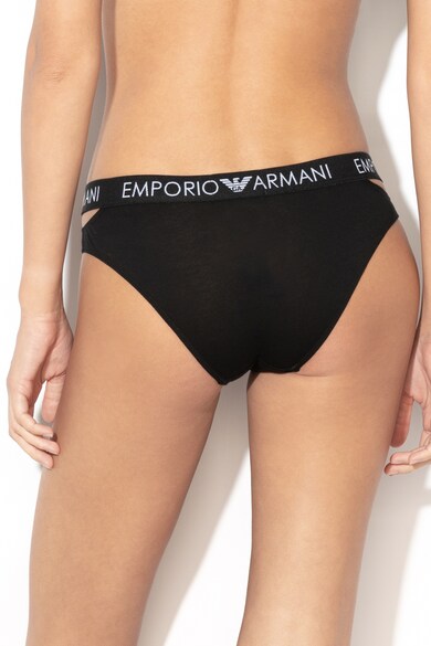 Emporio Armani Underwear Klasszikus bugyi kivágásokkal női