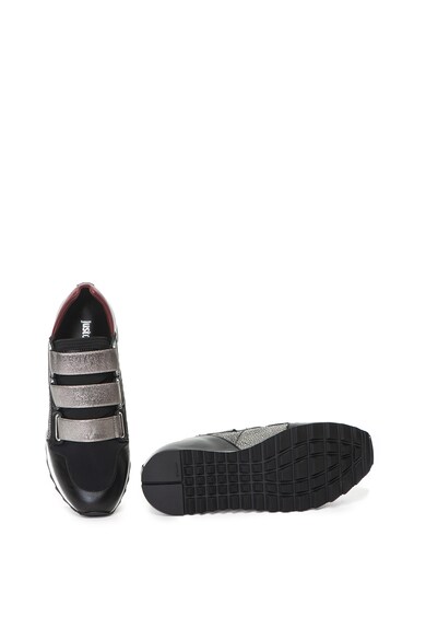 JUST CAVALLI Pantofi sport slip-on cu garnituri de piele Femei