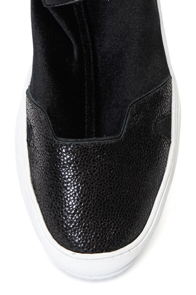 JUST CAVALLI Pantofi sport slip-on cu detalii catifelate Femei