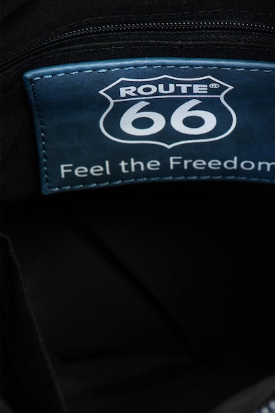 Route 66 Geanta crossbody, de piele ecologica Barbati