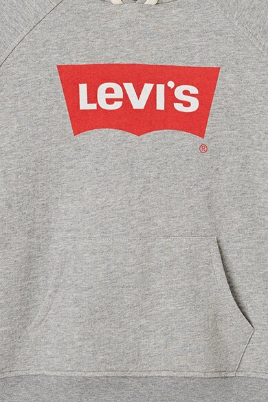 Levi's Kids Hanorac cu maneci raglan si buzunar kangaroo Fete