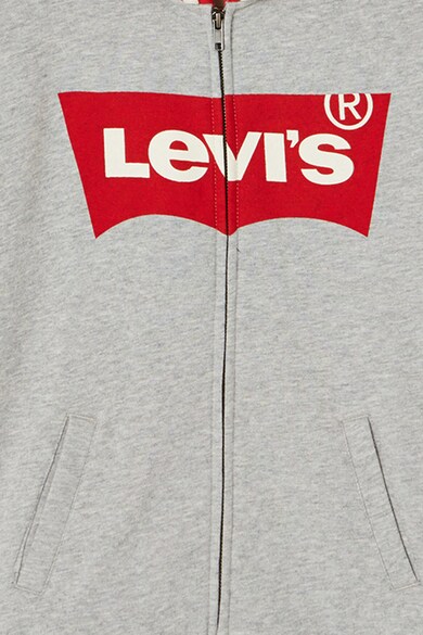 Levi's Kids Hanorac cu fermoar si logo Fete