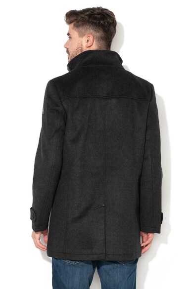 Tom Tailor Gyapjútartalmú kabát 2in1 dizájnnal férfi