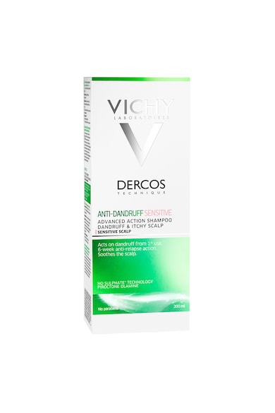 Vichy Sampon anti-matreata  Dercos Anti-Dandruff Sensitive pentru scalp sensibil, 200 ml Femei