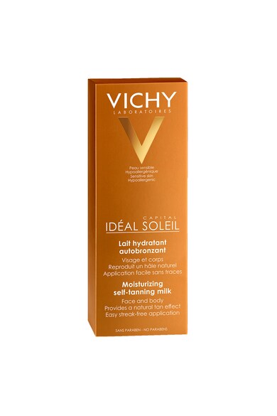 Vichy Lapte hidratant autobronzant  Capital Soleil pentru fata si corp, 100 ml Femei