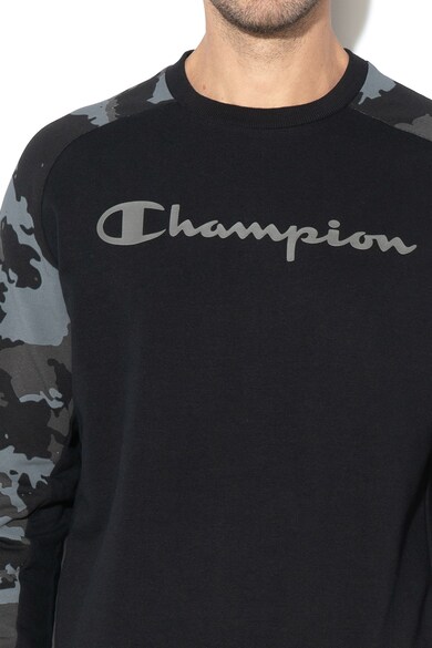 Champion Bluza sport cu imprimeu camuflaj si logo Barbati
