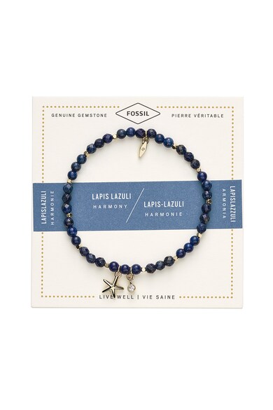 Fossil Bratara cu pandantive Lapis Lazuli Femei