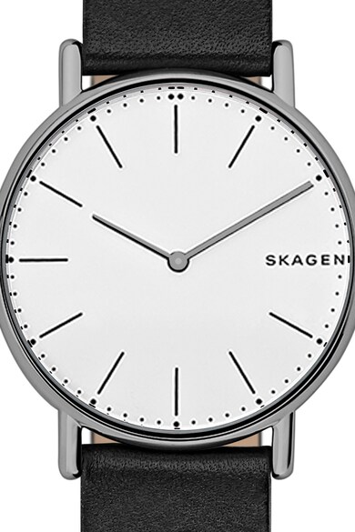 Skagen Часовник Signatur с кожена каишка Мъже