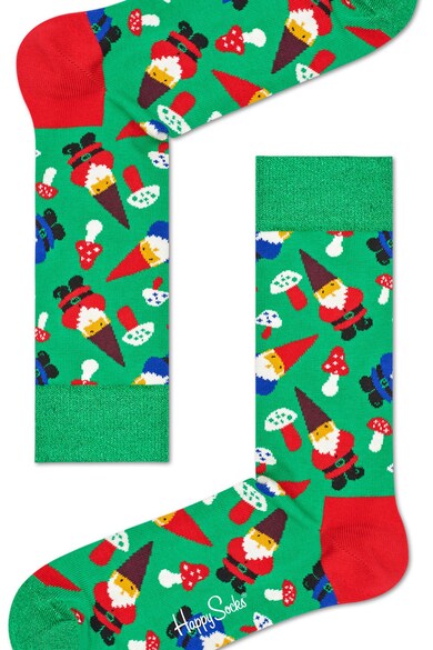 Happy Socks Десенирани чорапи Garden Gnome Мъже