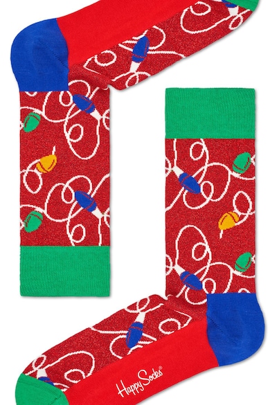 Happy Socks Sosete cu imprimeu Holiday Femei
