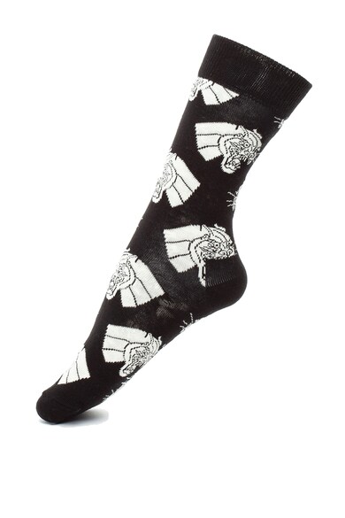 Happy Socks Set de sosete unisex, cu imprimeu - 4 perechi Femei