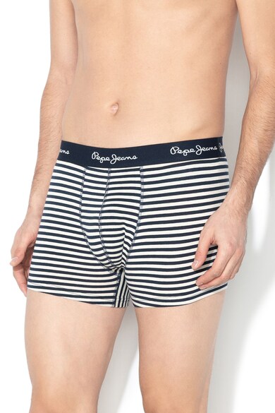 Pepe Jeans London Set de boxeri cu imprimeu - 2 perechi Barbati