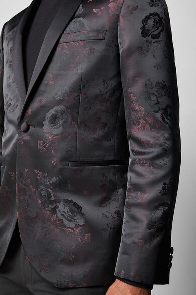 NEXT Sacou slim fit elegant din jacquard Barbati