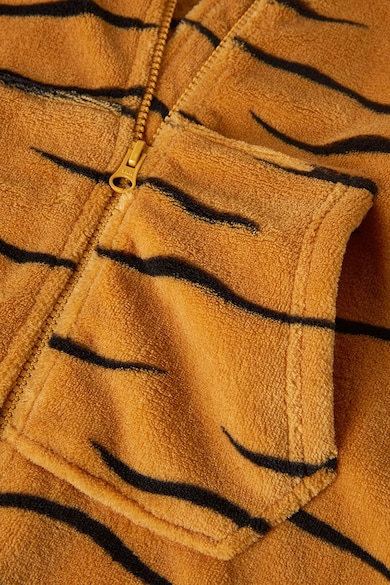 NEXT Salopeta din fleece, cu model tigru Baieti