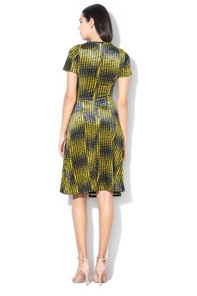 Closet LONDON Rochie evazata cu imprimeu houndstooth Femei