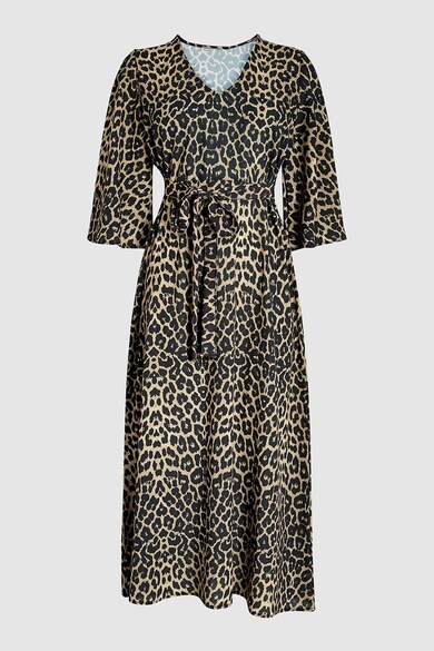 NEXT Rochie cu croiala in A si model animal print Femei